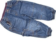 M O T H E R C A R E spodnie jeansowe PODSZEWKA 80