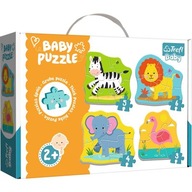 Trefl Puzzle Baby Classic Zwierzątka 18 szt. 36073