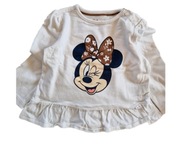Koszulka bluzka dziewczęca C&A Minnie Mouse 92