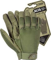 Rękawice taktyczne TACTICAL GLOVES zielone roz. M