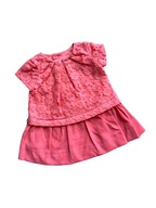 Šaty ZARA baby 3-6 MC / ružová / 1728n