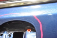 door left front front CIEMNONIEBIESKI OPEL MERIVA B LIFT 13-16