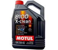 Motorový olej MOTUL 8100 X-clean 5L 5W-40
