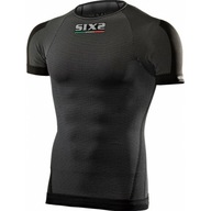 SIXS TS1 tričko s krátkym rukávom carbon čierne XS/S