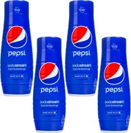4× Sirup do výrobníku sódy SodaStream Pepsi 440 ml