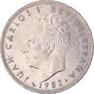 Moneta, Hiszpania, Juan Carlos I, 25 Pesetas, 1982