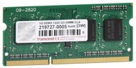 Pamäť RAM DDR3 Transcend TS128MSK64V3U 1 GB