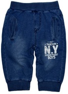 LUSA Nowe wygodne SPODENKI bermudy Jeans - 122/128