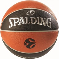 7 Piłka koszykowa Spalding NBA Euroleague IN/OUT pomarańczowo-czarna TF-500