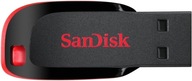 Pendrive SanDisk Cruzer Blade 128 GB USB 2.0 czarny