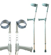 Kule inwalidzkie ortopedyczne z obejmą łokciowe kula 2 szt.