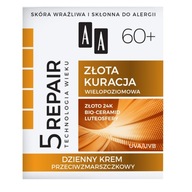 AA 5Repair 60+ Złota Kuracja dzienny krem 50ml