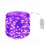 Svetlá LED reťazec Medený drôt Starry Fairy Lights