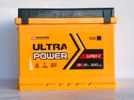 Akumulator Ultra Power 61Ah 620A UKRAIŃSKI MOCNY