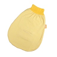 HOPPEDIZ Komfortowy śpiworek 68-74 żółty