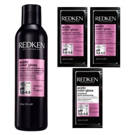 Redken Acidic Color Glass Gloss kúra pre farbené vlasy + 3 darčeky