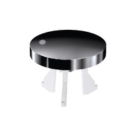 ROZETA, ZÁSLEPKA PREPADOVÉHO OTVORU V UMÝVADLE S LABKAMI, CHRÓMOVÁ