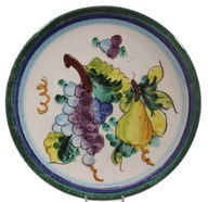 DERUTA Taliansko ručne maľovaný tanier keramika