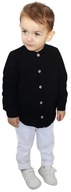 Mušelínová košeľa Chlapčenská bavlnená čierna Royal Kids 128 134 PL
