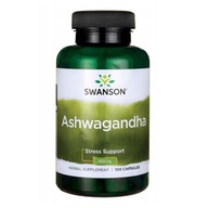 Ashwagandha Swanson Żeń-Szeń 450mg STRES PAMIĘĆ