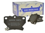 BRZDOVÉ DOŠTIČKY ZADNÉ 04-02204S SERVICE PARTS