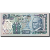 Banknot, Turcja, 500 Lira, L.1970, 1970-01-26, KM: