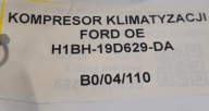 kompresor klimatizaci FORD H1BH-19D629-DA