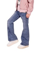 spodnie jeansowe dzwony All For Kids 128/134