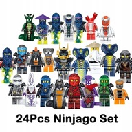 Hlavná budova 24 kusov minifigúrok Ninjago