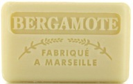 Delikatne Francuskie mydło Marsylskie BERGAMOTE BERGAMOTKA 125 g