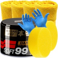 Vosk s carnaubou Soft99 Dark & Black Wax 300 g + 6 iných produktov