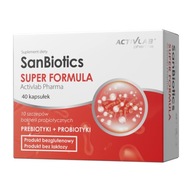 SanBiotics SUPER FORMULA Activlab Pharma 40 kapsúl