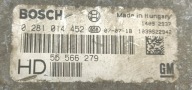 computer control unit of the engine OPEL ZAFIRA B