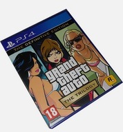 GRAND THEFT AUTO TRILOGY PO POLSKU PS4