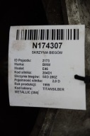 CAMBIO S5D 280Z MTF-LT-1 2.0 D BMW E46