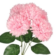 KRIZANTÉM CSOKOR MŰVIRÁG ÉLŐ 45CM NAGY CSOKOR