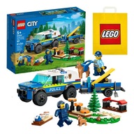 LEGO City Szkolenie Psów Policyjnych w Teren 60369 + Torba Prezentowa LEGO