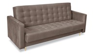 Wersalka brązowa Rino kanapa sofa rozkładana