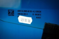 window rear door left Audi A8 4H 4H0845025G