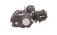 Motor 70cc 4T horizontálny s manuálnou prevodovkou pre moped, čierny (be