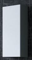 Vitrína odtiene šedej 35 x 90 x 32 cm Cama Meble VIGO
