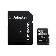 KARTA PAMIĘCI 32 GB MICRO SD HC CLASS 10 GOODRAM