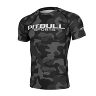 PIT BULL RASHGUARD TRIČKO DILLARD CAMO GREY XXL