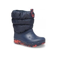 Detská zimná obuv Crocs Neo 207684-NAVY 32-33