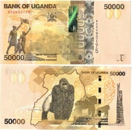 UGANDA 50000 Shillings 2021 P-54 UN