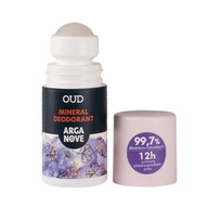 Arganove Dezodorant Mineralny Ałunowy Roll On Drzewo Agarowe/Oud 50ml