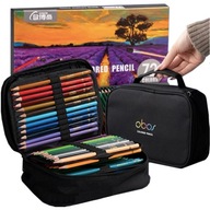 Ceruzkové pastelky SET PREMIUM akvarelové farby 72 ks + cestovné puzdro