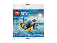 Originálne LEGO 30346 City - Vrtuľník z Väzenského ostrova pre vek 5-12