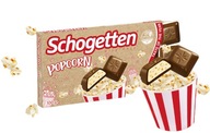 Schogetten Popcorn Czekolada Mleczna z nadzieniem o smaku popcornu 100g DE