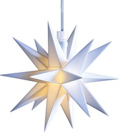 Hviezda LED biela dekorácia okno kábel 5m